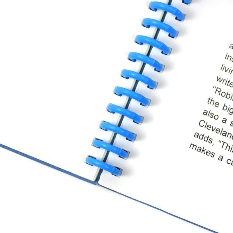 RAYSON Click Binding Spines, Binds up to 75 Sheets, 12mm,