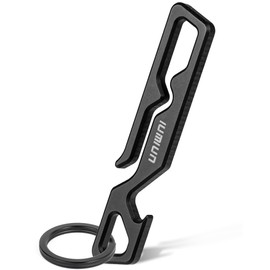 IUMIUN Titanium Quick Pocket Clip Key Chain Clip for Men Women-with Slim Profile Bottle Opener Keychain