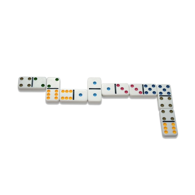 Noris Spiele 606108002 - Domino Deluxe Double 6