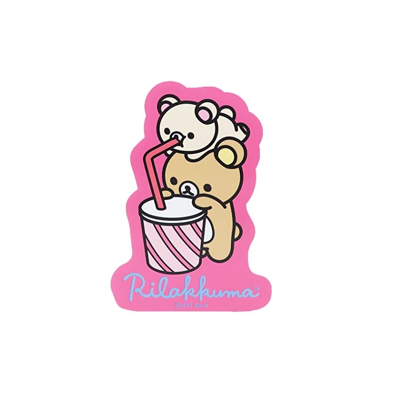 Rilakkuma [Sticker Vinyl Die Cut] Sticker / Juice San-X