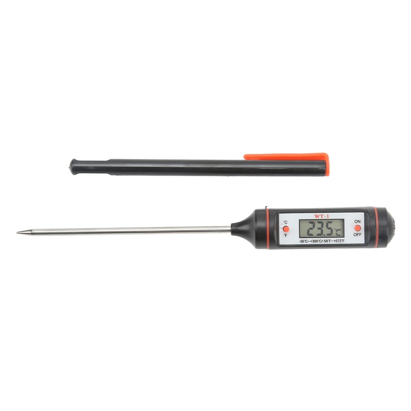 Thermometer Easy Using ABS Scratch Resistance Accurate Probe Thermometer for