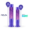 Nova Baby Glitter Lamp 13" Sensory Soothing Lamp (Purple)