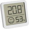 TFA Dostmann Digital Mini Thermo-Hygrometer, 30.5053.02, Indoor Temperature and Humidity,