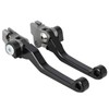 USTPO Motorcycle Clutch Brake Lever Foldable CNC Pivot Folding Levers