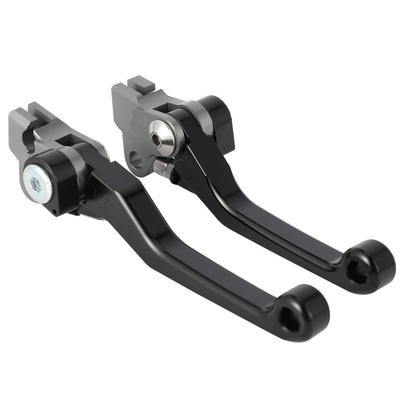 USTPO Motorcycle Clutch Brake Lever Foldable CNC Pivot Folding Levers