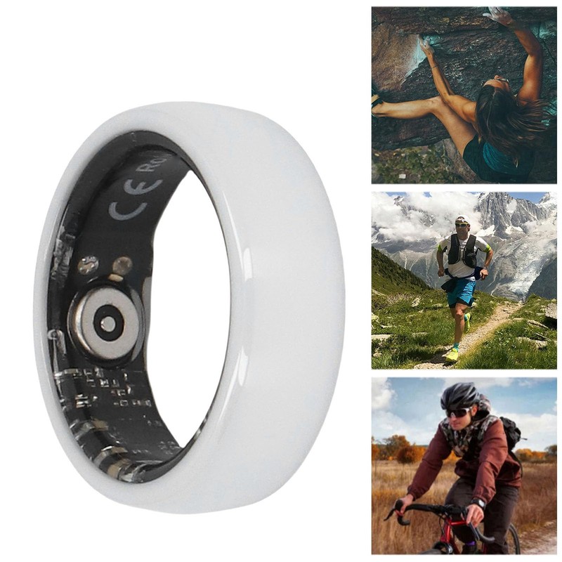 Smart Ring for Women Men,5ATM Rain Proof Health Tracker,Gesture Control