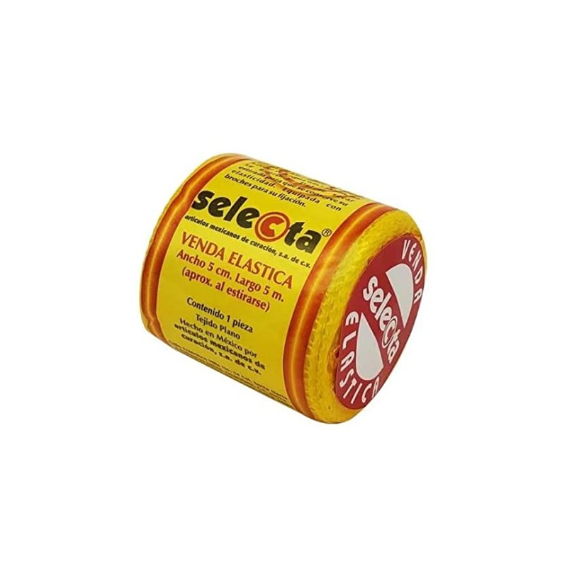 Venda Elástica 5cm Selecta (24 Piezas)