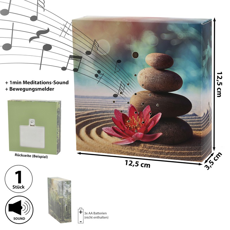 Soundbox 'Stones' Motion Sensor | 12 x 12 x 3.5