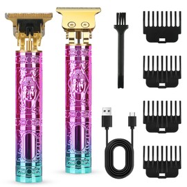 Liwarace Professional Trimmer Hair Clippers, Cordless Barber Shaving Machine, USB Chargeable Beard Trimmer Beard Shaver for Men Father's Day Thanksgiving Christmas Gifts (D1)