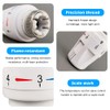 2Pcs Thermostatic Radiator Valve Head, M30 X 1.5 TRV Radiator