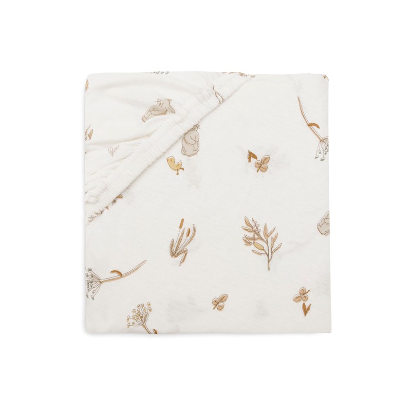 Jollein Spannbettlaken Jersey - Für Wiegen - Riverside - 40/50x80/90cm