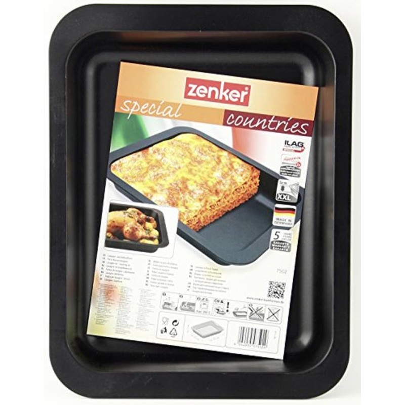 Zenker 6410 Lasagne Dish 33 x 25 cm Black