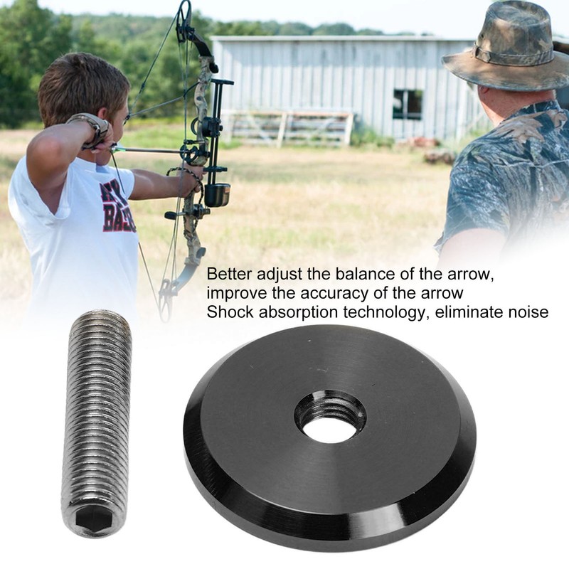 Archery Stabilizer Weights Stainless Steel Archery Bow Stabilizer Balance Weight