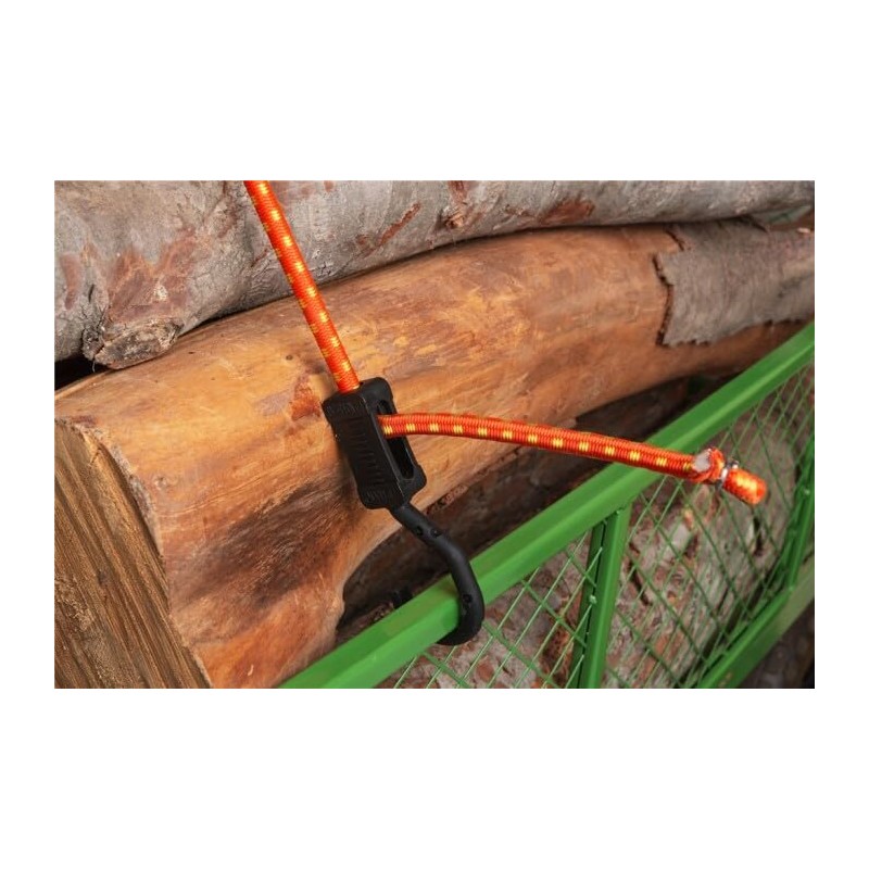 152-762mm Bungee Cord (Adjustable/Orange/2 Pieces) EA628WB-2A