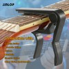 Jinlop Guitar Clip-on Tuner and Capo Set with 5 Picks