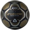 Champro Maverick Balón de fútbol, Talla 3, Negro, Oro Vegas