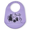 modern-twist Bucket-Bib 100% Food-Grade Silicone, Waterproof and Reusable, Curious Otter