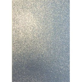 Tophobby 1 sheet of glitter foam rubber, 12 choices (silver)