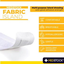 MEDSTOCK Fabric Island Multipack - 5cm x 7cm - 5pcs