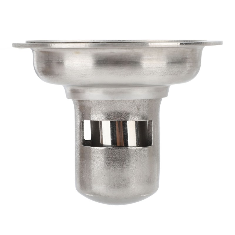 Floor Drain 3.5 Inch Stainless Steel Odor Resistant Deep Water