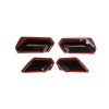 MODY Smoked Black Tail Rear Light Lamp Cover Trim Accessorie