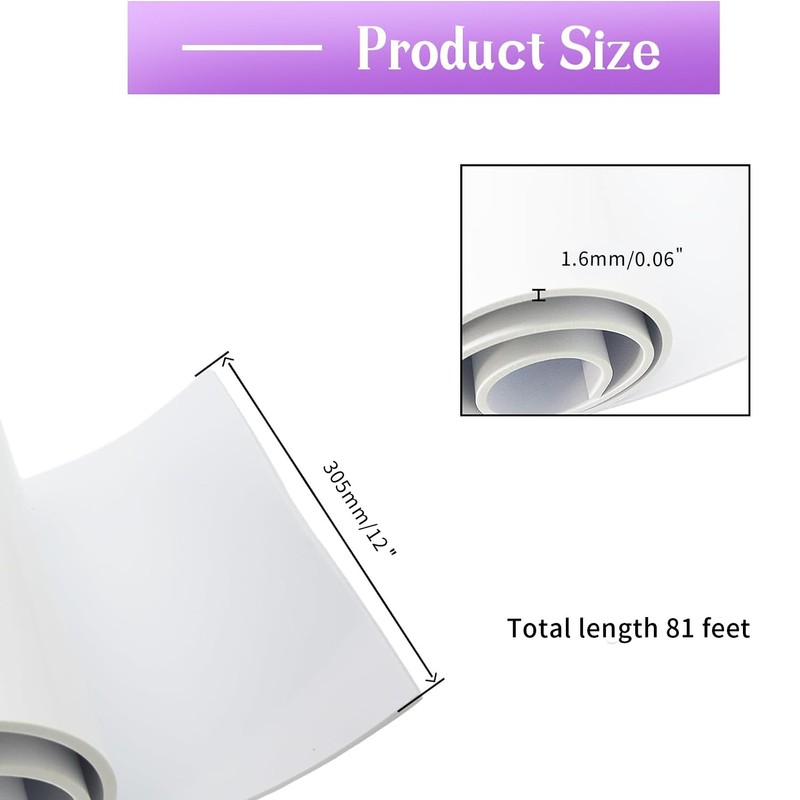 Qiveno Closed Cell Neoprene Foam Rubber Sheet with Adhesive -