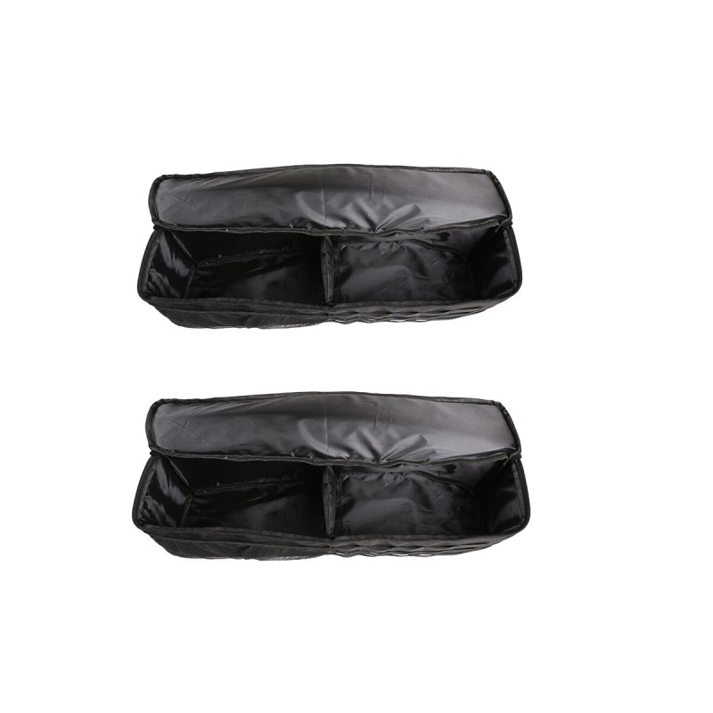 momocar 2PC Rear Trunk Side Storage Box Cargo Organizers For