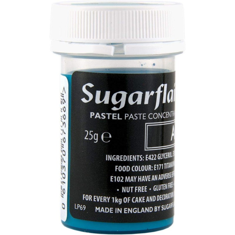 Pastel Aqua Spectral Paste by Sugarflair 25g
