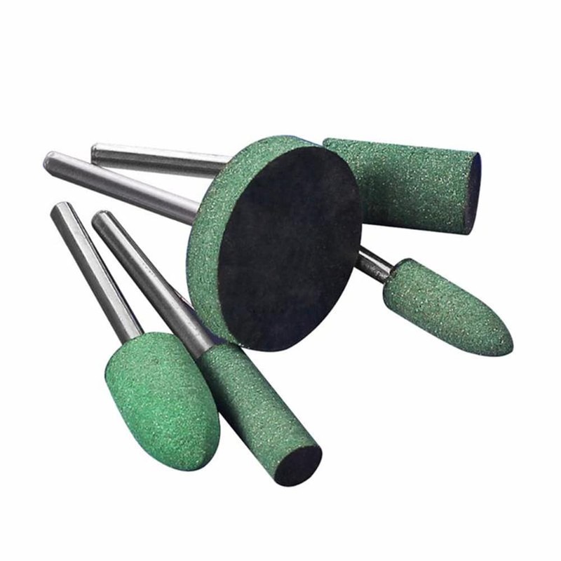 Rubber Polishing Bits 2.35mm Shank Cylinder Shape Mounted Grinding Bits