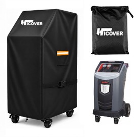 HICOVER 1200D PVC A/C Machine Cover for Robinair, Premium Heavy Duty Air Conditioner Covers for Outside, All weather protection Compatible with Robinair AC1234-6, 34788NI, 34788NI-H and 34988NI models