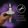 Ner Mitzvah Disposable Foil Candle Holders - Heavy Duty Aluminum