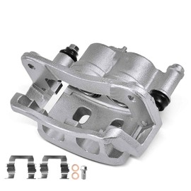 A-Premium Disc Brake Caliper Assembly with Bracket Compatible with Select Subaru Models - Legacy 1991 1992 1993 1994 1995 1996 - Front Left Driver Side