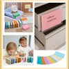Pack of 1000 Index Cards, A8 Lined Flashcards with Kraft