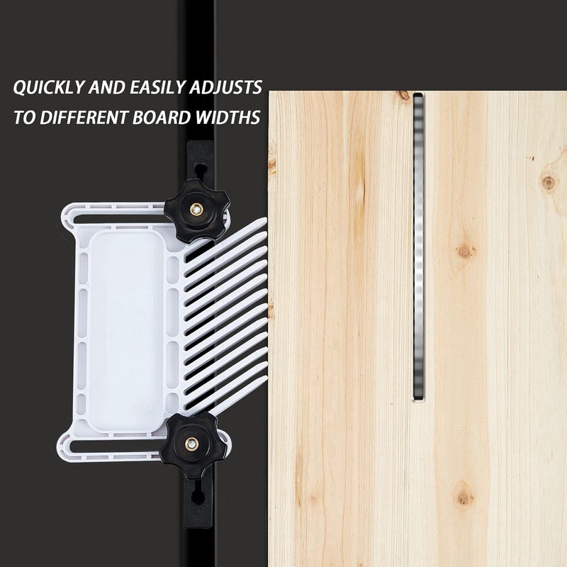 Wanjorlay Upgraded Featherboard Device Stackable Board Fits Most Standard, T-Slots,