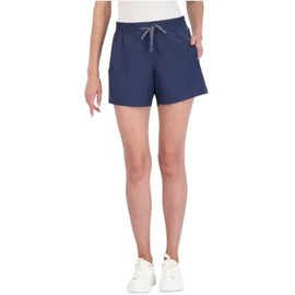 Pacific Trail Elastic Waist Band Side Pockets Ladies' Casual Shorts (US, Alpha, XX-Large, Regular, Regular, Blue Nights)