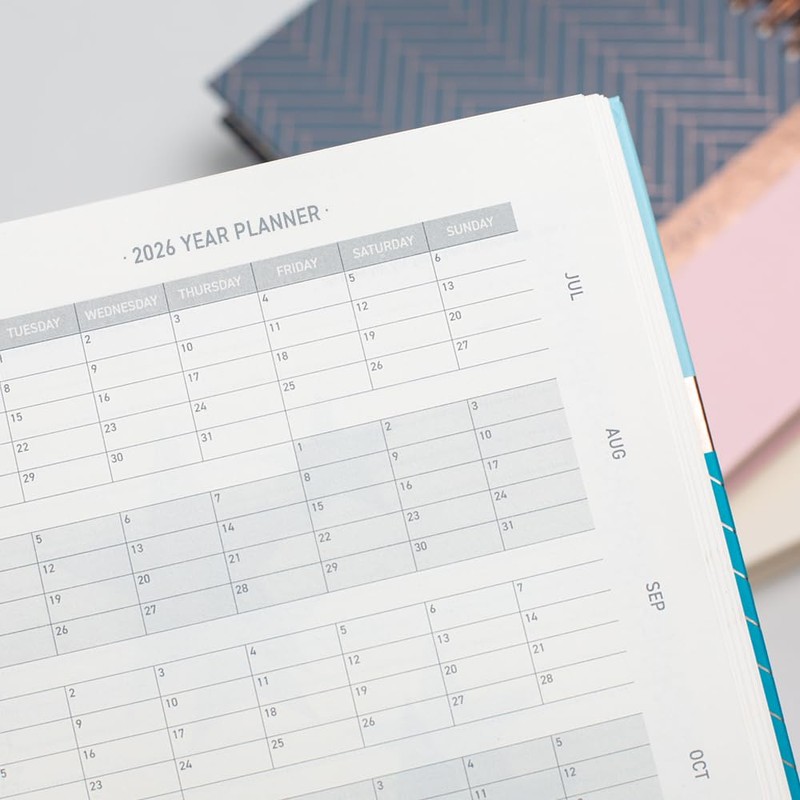Matilda Myres 2025 Day to Page A5 Spiral Bound Diary