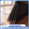 Angle Broom Heavy Duty Broom for Indoor Outdoor Clean(Black&Yellow)