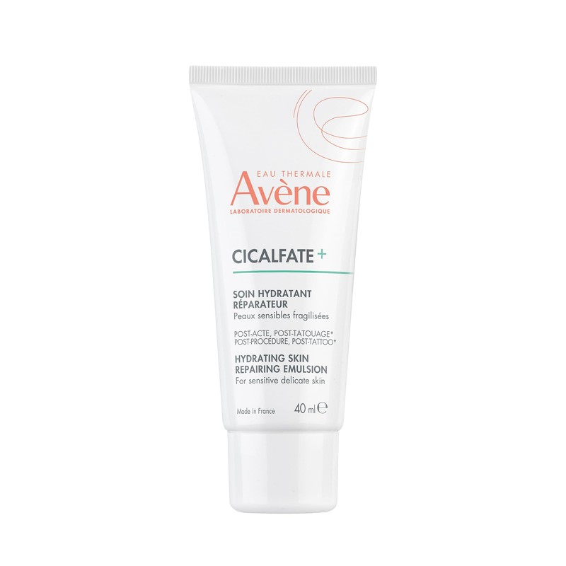 AVENE, Cicalfate+ Emulsión Hidratante Restauradora, Para Post Procedimientos, 40ml