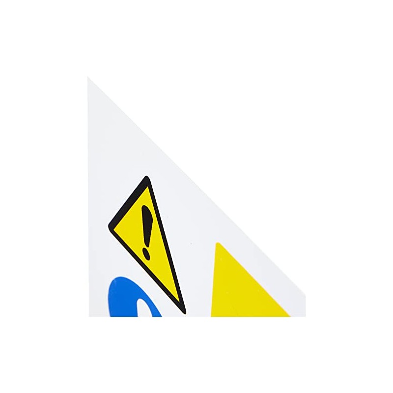 Caledonia Signs 16216G "Danger Keep out" Sign, Rigid Plastic, 300