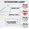 LED Tail Brake Lights Turn Signal Integrated Compatible With YAMAHA