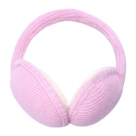 ZLYC Women's Winter Adjustable Earmuffs Ear Warmers Outdoor Earmuffs (Pink), pink
