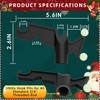 Opow Christmas Light Hanger Tool Attachment, Utility Hook Screw On