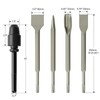 27Pcs SDS-Plus Drill Bits & Chisel Set - Rotary Hammer