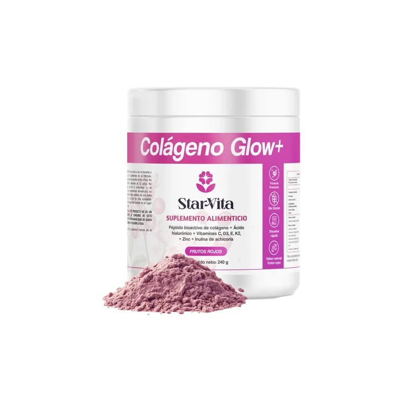 Colágeno Péptidos Mujer Starvita Lab Ácido Hialurónico
