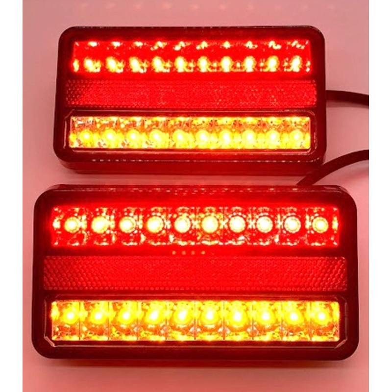 Kstyle Jimny Waterproof LED Trailer Tail Lamp with Turn Signal