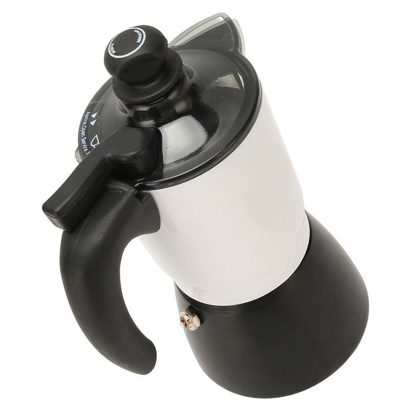 150ml Moka Pot Stovetop Coffee Maker Makes Real Italian Coffee