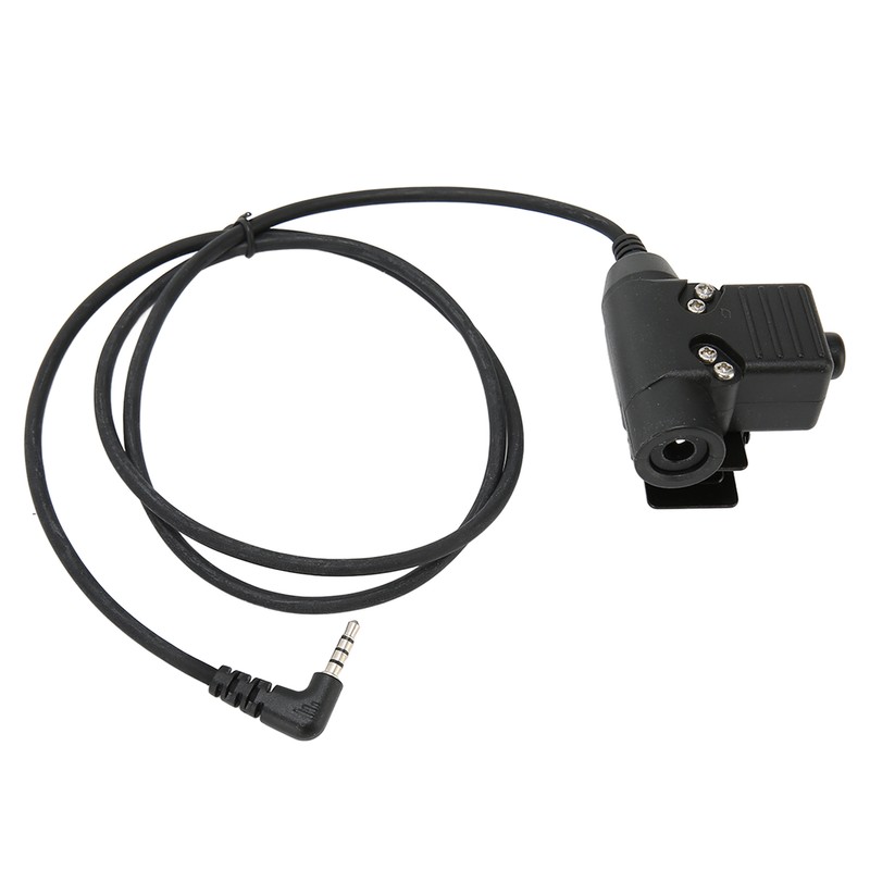 U94 PTT Headset Adapter 90cm Back Clip Headset Connector Cable