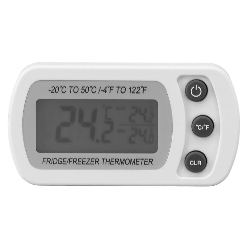 2Pcs Waterproof Digital Refrigerator Fridge Thermometer ‑20~50℃ Digital Freezer Thermometer