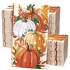 Sinmoe 200 Pcs Autumn Pumpkin Paper Guest Napkin Disposable Hand