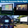 XHYCPY 16ft Inflatable Movie Screen Outdoor Projector Screen with Air
